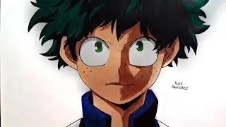 Como Dibujar a Izuku Midoriya | How To Draw Izuku Midoriya | Boku No Hero Academia | ALEX STAR