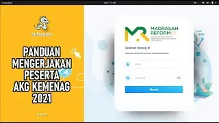 AKG KEMENAG 2021 - CARA MENGERJAKAN SOAL UJIAN AKG UNTUK PESERTA