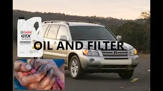 Toyota Highlander Oil and Filter Change