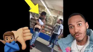 HE CAUGHT THE OPPS LACKIN AT THE GAS STATION AND PRESSED HIM 👀 ( REACTION )