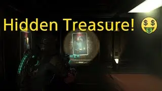 Isaac finds loot hidden behind portrait | Dead Space (2023)