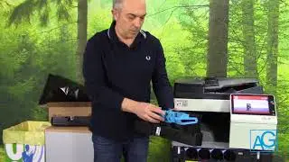 COME sostituire la vaschetta di recupero toner INEO DEVELOP - KONICA MINOLTA 258 308 368