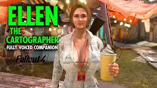 Fallout 4 - Ellen The Cartographer - COMPANION WITH AFFINITY AND QUEST