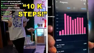 Fuslie Shows Off Her New Treadmill