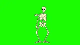 New Skelton Dance Green Screen, TikTok trending Green Screen Vfx Effects,