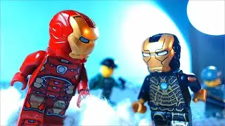 EPIC Iron Man LEGO FIGHT! Stop Motion Action!