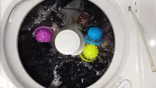 Old Clunker-Sears-Kenmore-hair trap FAILURE -asmr-1/2 wash #asmr #demo