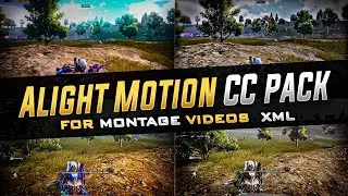 Alight Motion CC Pack For Montage Videos | Free Preset | VFX / AMV / GMV Pack | Cc XML By Yadav 2.0