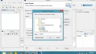 importing the project code into eclipse