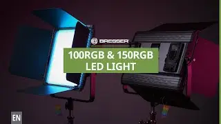 BRESSER 100RGB & 150RGB LED PANEL - App / DMX / Remote control
