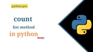 (RK) count() list method in python