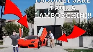I BOUGHT JAKE PAUL A LAMBORGHINI!!