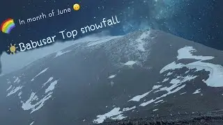Babusar top pe hui garmiyon me barf bari