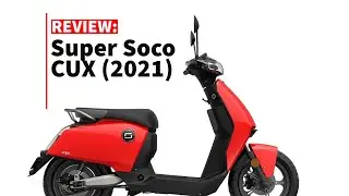 **Review** Super Soco CUx 50cc Equivalent Electric Scooter