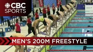 Men's 200m featuring Finlay Knox at he 2024 Speedo Canadian Swimming Open | CBC Sports