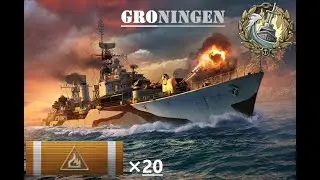 Wows Blitz World Record with Groningen 150K 【BobLyn】