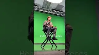 Shooting Green Screen interview iPhone - Behind The Scenes