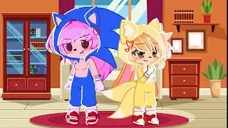 Sonic outfit Tails outfit SonAmy Taiream (Sonic The hedgehog) 💗💙 💛🧡 (SleepOver) 🛌