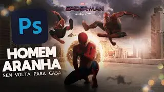 COMO FAZER O HOMEN ARANHA NO PHOTOSHOP