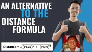 FINDING THE DISTANCE BETWEEN TWO POINTS (THE TRICK)