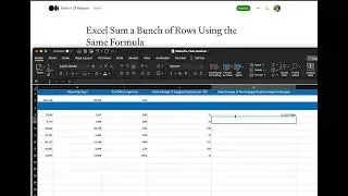 Apply the same formula to multiple rows in Excel