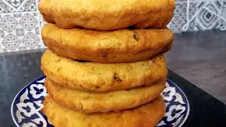 Мягкие  ИДЕАЛЬНЫЕ Лепёшки на сковороде👍Готовлю по два раза в день‼