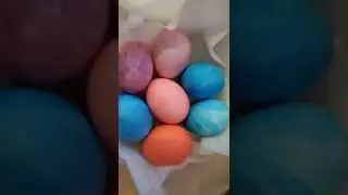 КРАСИМ ЯЙЦА НА ПАСХУ НОВЫМ МЕТОДОМ/ФОРСМАЖЕР...