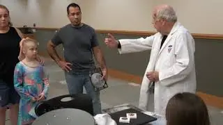NASA International Observe Moon Night 2024  Harker Heights Library,  Part 2 3D printed tactile moon