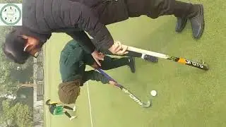 Learn hockey🏑with World🌍champion Khawja Muhammad Junaid. Punjab Police support National game Hockey.