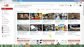 How tu create a chanale in Youtube
