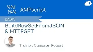 BuildRowSetFromJSON & HTTPGET Functions in Salesforce Marketing Cloud