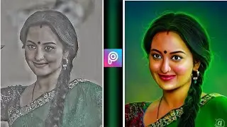PicsArt Digital oil paint effect photo editing tutorial || PicsArt viral photo editing new style