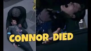 CONNOR SAVES HANK vs CONNER LEFT FOR DEATH - Detroit Become Human HD PS4 Pro