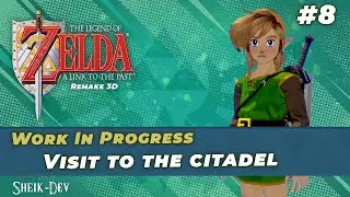 Zelda ALTTP Remake - WIP - Visit to the citadel