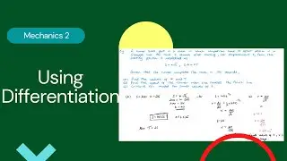 Using Differentiation (Edexcel IAL M2 2.2)