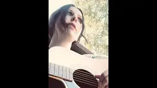 Chelsea Wolfe - When Anger Turns to Honey - backyard acoustic version
