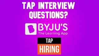 BYJUS TAP Interview Questions | Byjus Software Engineer Fresher Hiring | Byjus SDE 1 Interview