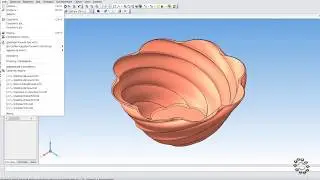Ваза в Компас 3D