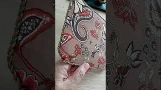 Синий жук, вышивка гладью