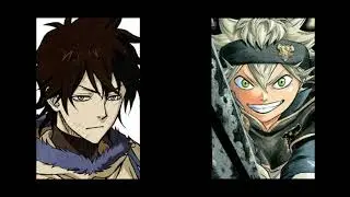 Asta and Yuno saying “Black clover
