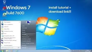 Windows 7 Install Tutorial + Download Link!!!