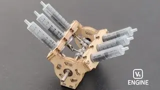 Making V6 Engine Using Magnets