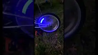 LED Flashing Bike Modification :D