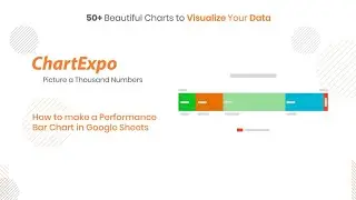 How to create Performance Bar Chart in Google Sheets | Stacked Bar | Progress Bar | Simple Bar