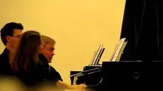 Моцарт - Григ   Соната до мажор для двух ф-но