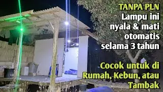 LAMPU EMERGENCY TAHAN LAMA, LISTRIK GRATIS TANPA PLN