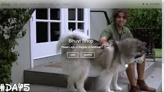 #Day5 Of Me Building My E-commerce Website | @bhuvicodes1