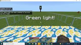 Minecraft Education Edition: Booleans-Make a red light, Green Light Game! Prt1