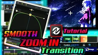 TUTORIAL SMOOTH ZOOM IN TRANSITION - NODE VIDEO | AE LIKE ZOOM IN TRANSITION 💯