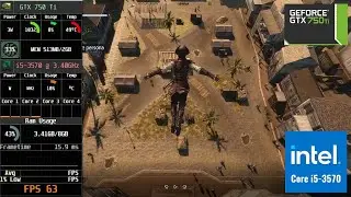 Assassin Creeds Liberation Benchmark #assassinscreed #gtx750ti #i5-3570